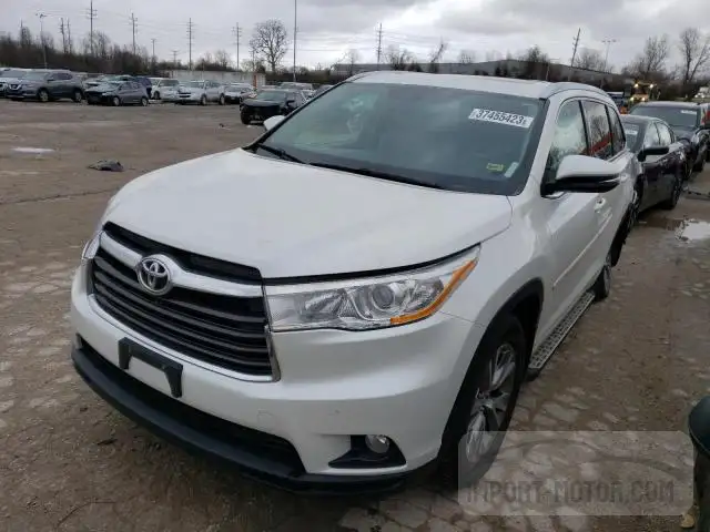 2014 Toyota Highlander Xle VIN: 5TDJKRFH3ES004533 Lot: 37455423