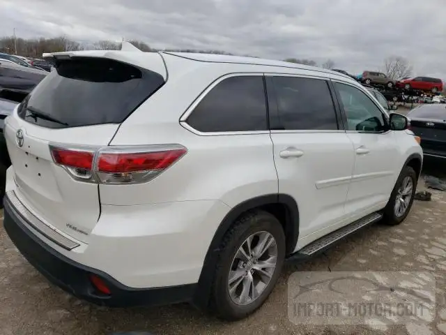 5TDJKRFH3ES004533 2014 Toyota Highlander Xle