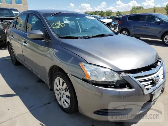 2015 Nissan Sentra S VIN: 3N1AB7AP2FL695325 Lot: 56789292