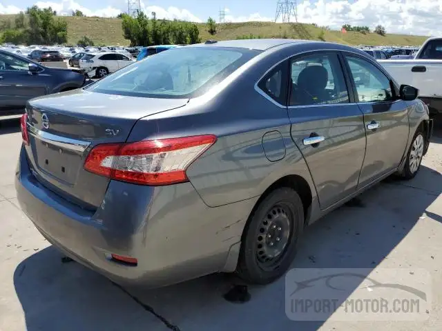 2015 Nissan Sentra S VIN: 3N1AB7AP2FL695325 Lot: 56789292