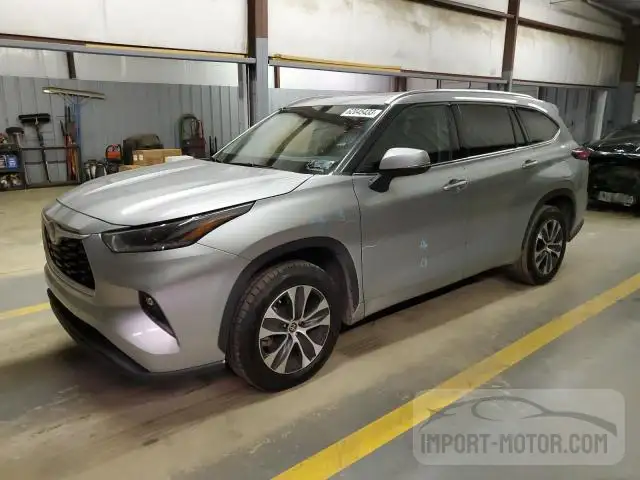 2021 Toyota Highlander Xle VIN: 5TDGZRAH6MS528836 Lot: 62045433