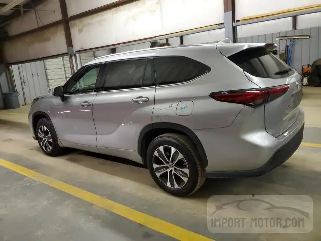 2021 Toyota Highlander Xle VIN: 5TDGZRAH6MS528836 Lot: 62045433