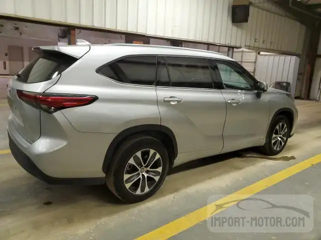 2021 Toyota Highlander Xle VIN: 5TDGZRAH6MS528836 Lot: 62045433