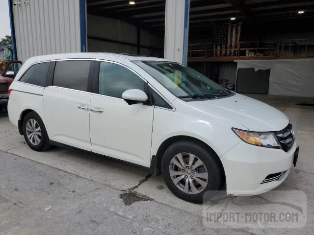 2015 Honda Odyssey Exl VIN: 5FNRL5H65FB004527 Lot: 40828930