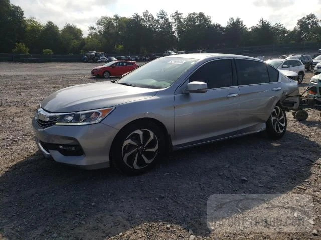 1HGCR2F83HA000237 2017 Honda Accord Sedan Ex-L