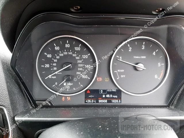 WBA1C92030J427693 2012 BMW 116D Effic