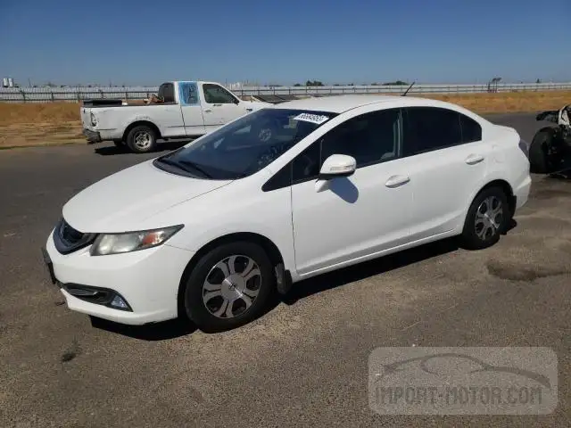 2013 Honda Civic Hybrid VIN: 19XFB4F3XDE202905 Lot: 40801834