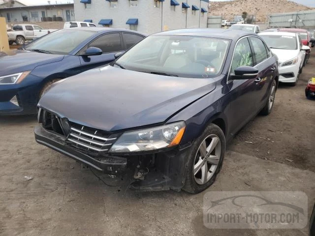 1VWBN7A35DC059493 2013 Volkswagen Passat Se