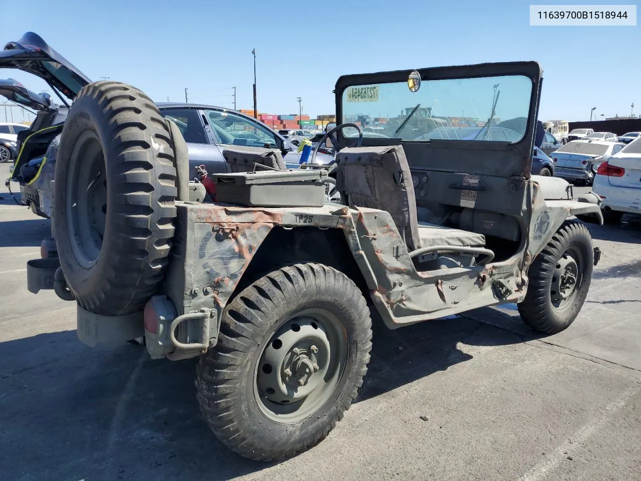 1964 American General Jeep VIN: 11639700B1518944 Lot: 72763454