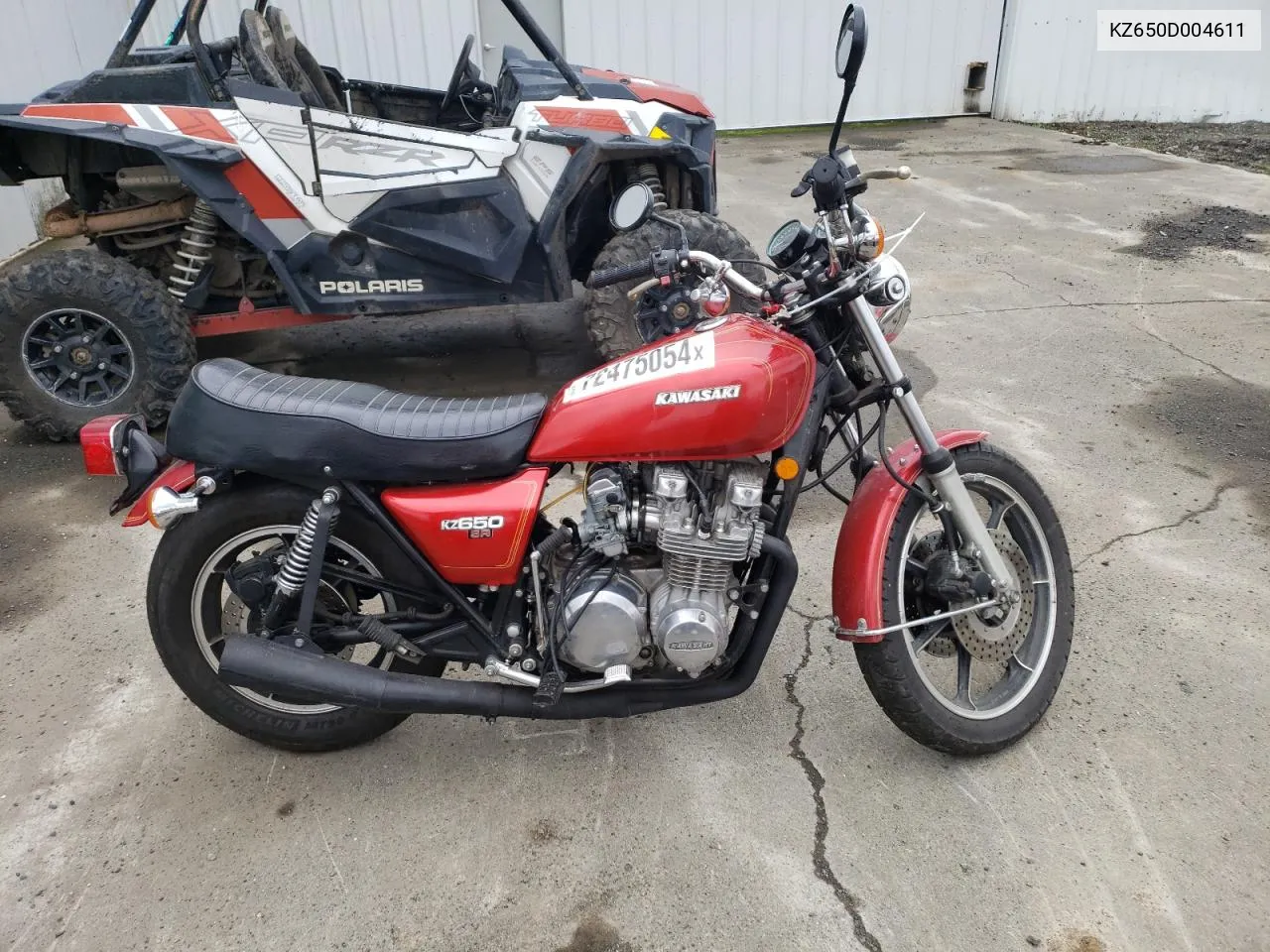 1978 Kawasaki Kz650 VIN: KZ650D004611 Lot: 72475054