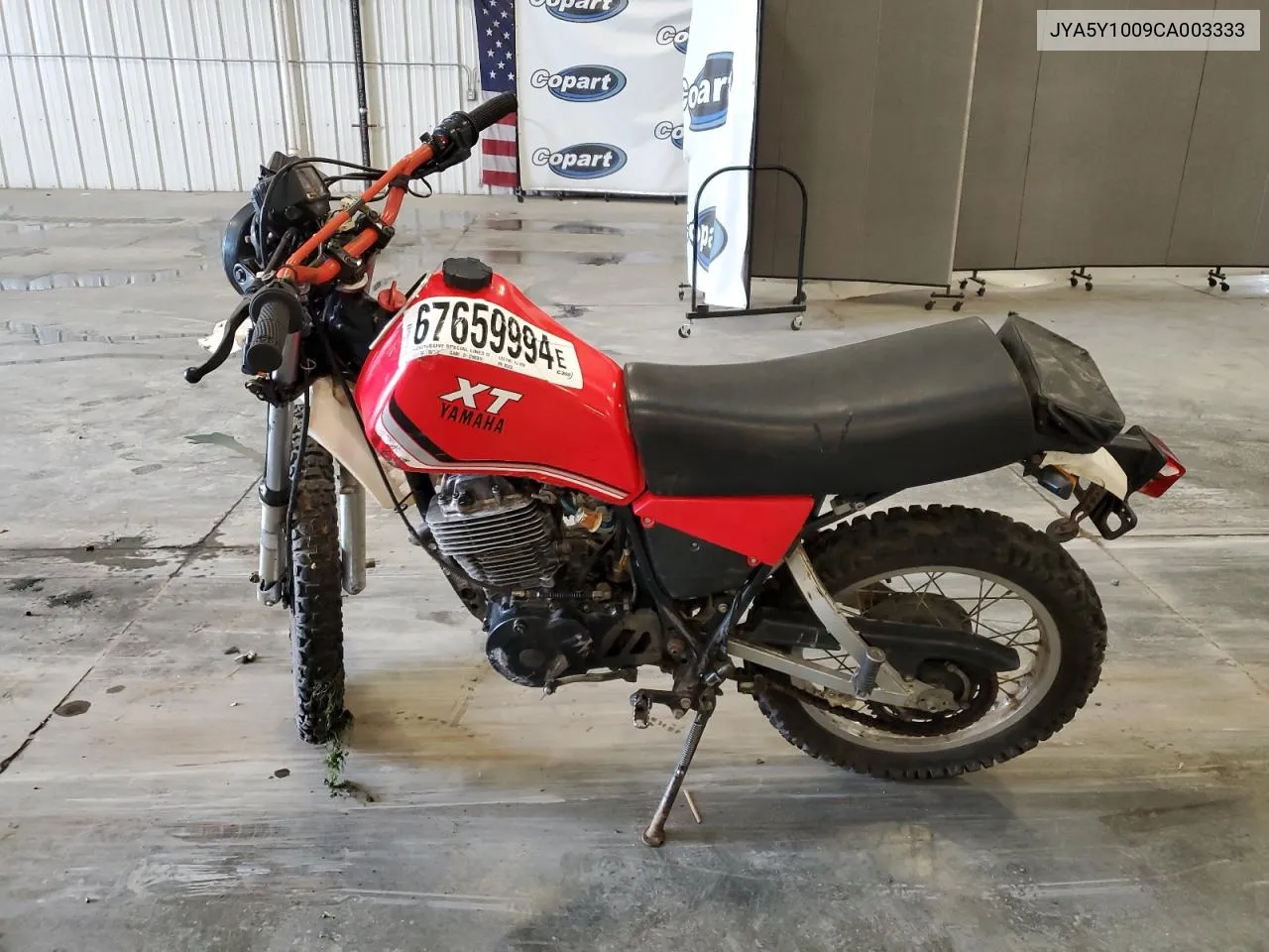 1982 Yamaha Xt550 VIN: JYA5Y1009CA003333 Lot: 67659994