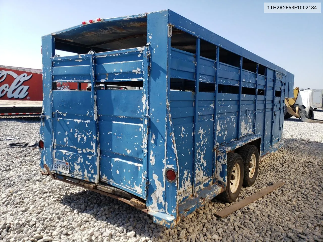 1984 Hcqg Trailer VIN: 1TH2A2E53E1002184 Lot: 61397374