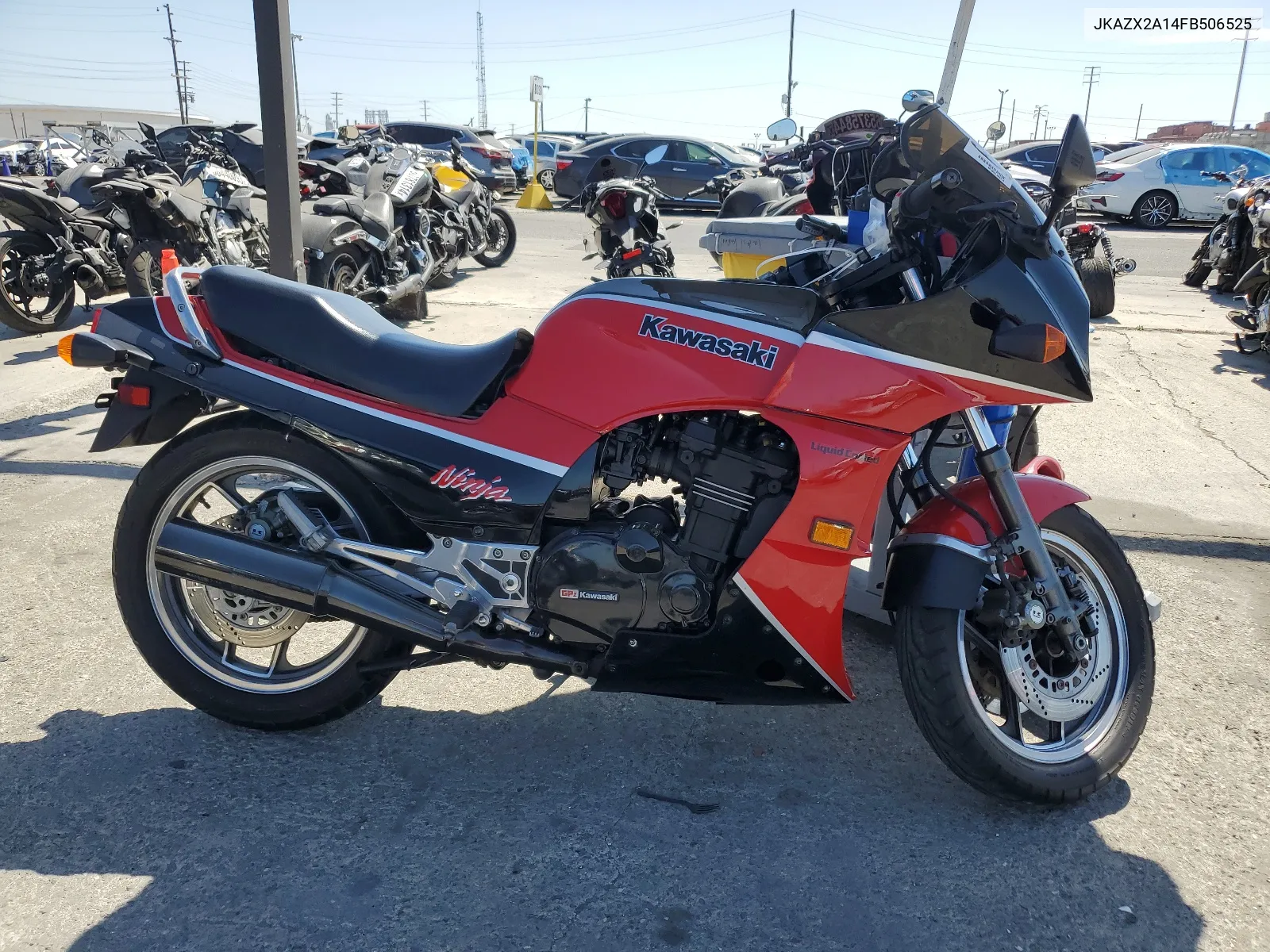 1985 Kawasaki Zx900 VIN: JKAZX2A14FB506525 Lot: 65894774