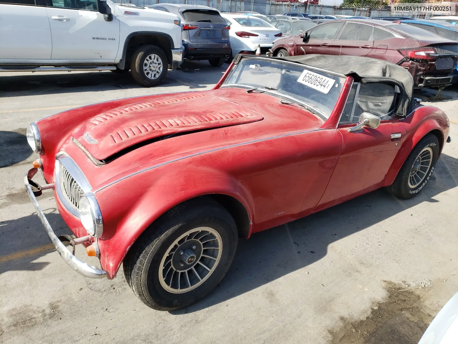 1987 Classic Roadster Sebring VIN: 1RMBA9117HF000251 Lot: 65606944