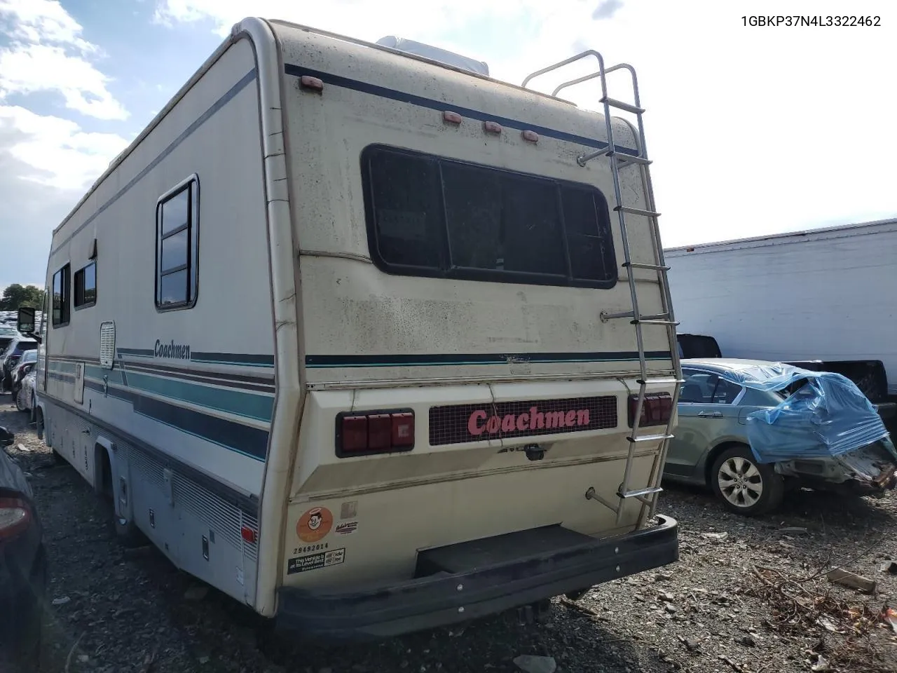 1991 Chevrolet P30 VIN: 1GBKP37N4L3322462 Lot: 41188734