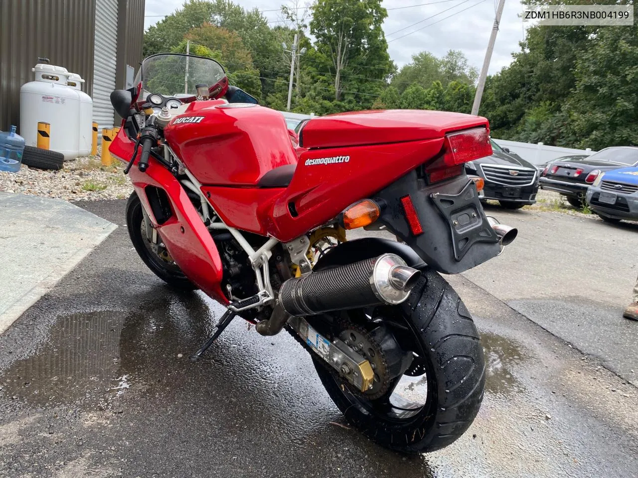 1992 Ducati 851 Sport VIN: ZDM1HB6R3NB004199 Lot: 71349564