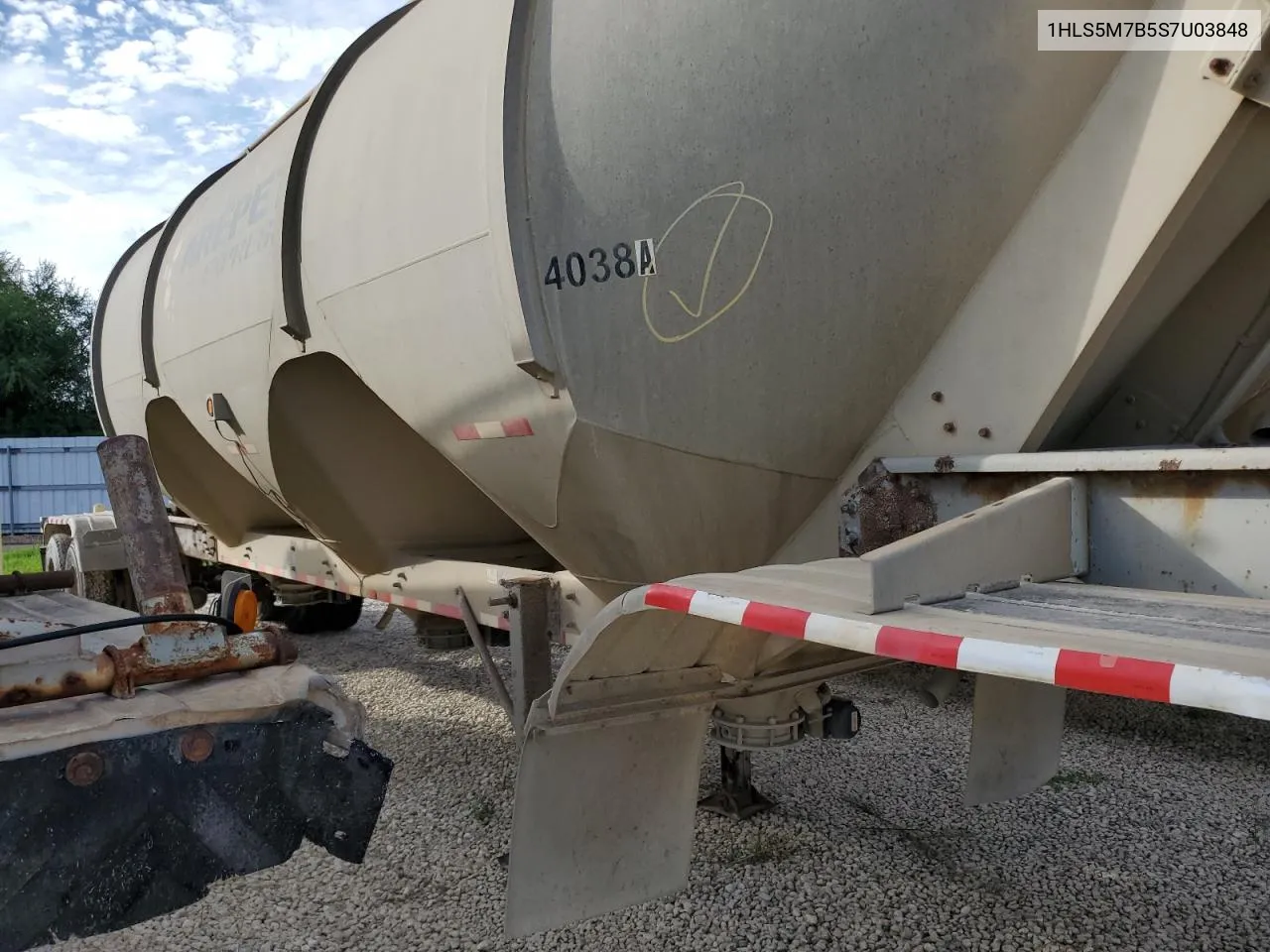 1995 Heil Tanker VIN: 1HLS5M7B5S7U03848 Lot: 61865004