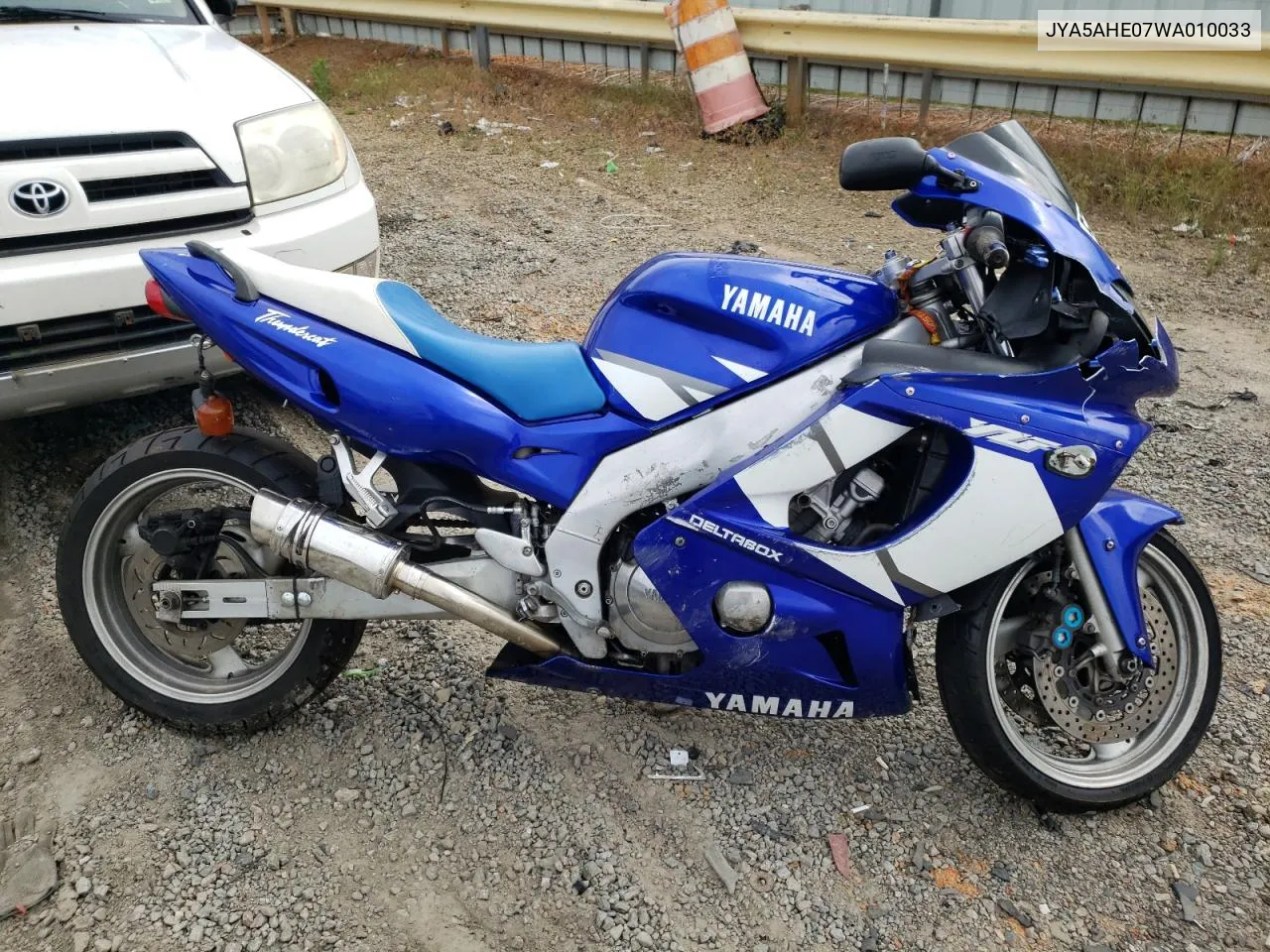 1998 Yamaha Yzf600 R VIN: JYA5AHE07WA010033 Lot: 57675804