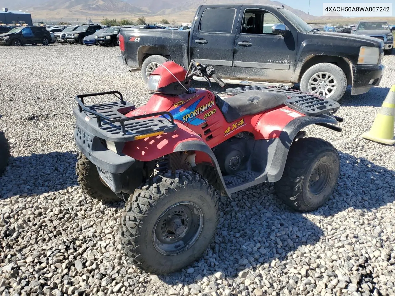 1998 Polaris Sportsman 500 VIN: 4XACH50A8WA067242 Lot: 73043044