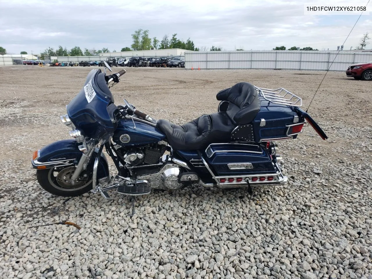 1999 Harley-Davidson Flhtcui VIN: 1HD1FCW12XY621058 Lot: 56097224