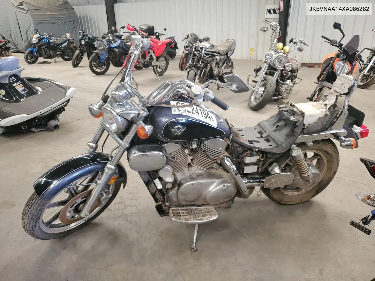 1999 Kawasaki Vn1500 A VIN: JKBVNAA14XA086282 Lot: 66224194