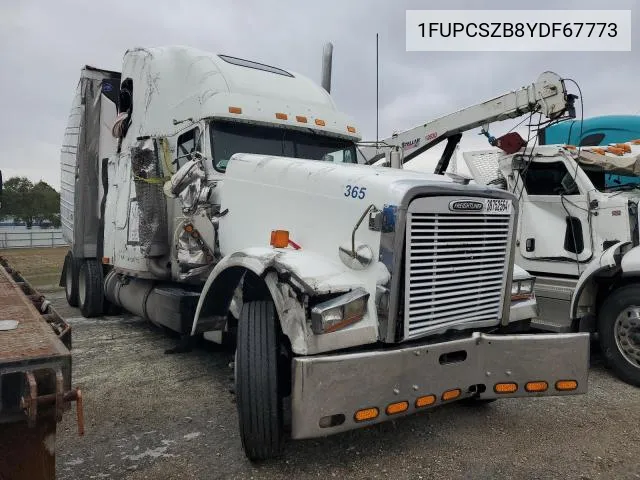 2000 Freightliner Conventional Fld120 VIN: 1FUPCSZB8YDF67773 Lot: 53860564