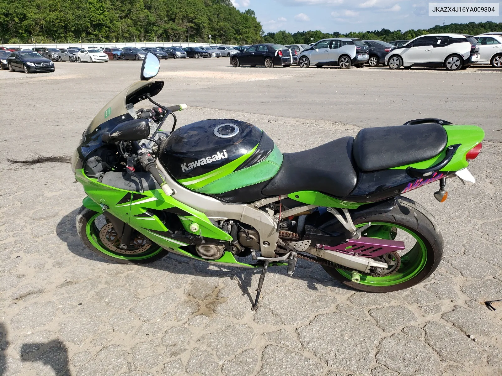 JKAZX4J16YA009304 2000 Kawasaki Zx600 J1