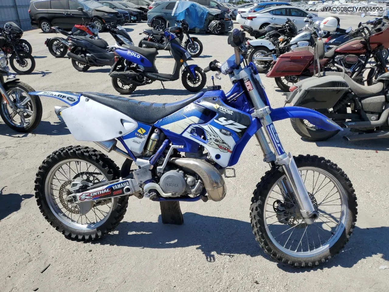 2000 Yamaha Yz250 VIN: JYACG08C3YA005590 Lot: 71109974