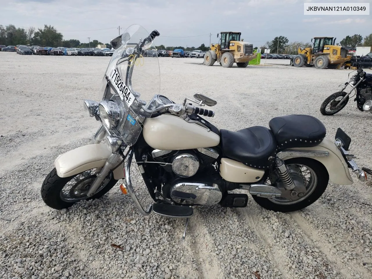 2001 Kawasaki Vn1500 N1 VIN: JKBVNAN121A010349 Lot: 71926494