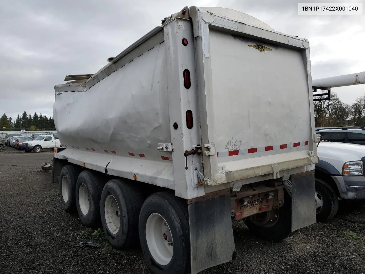 2002 Dzga Trailer VIN: 1BN1P17422X001040 Lot: 47251374