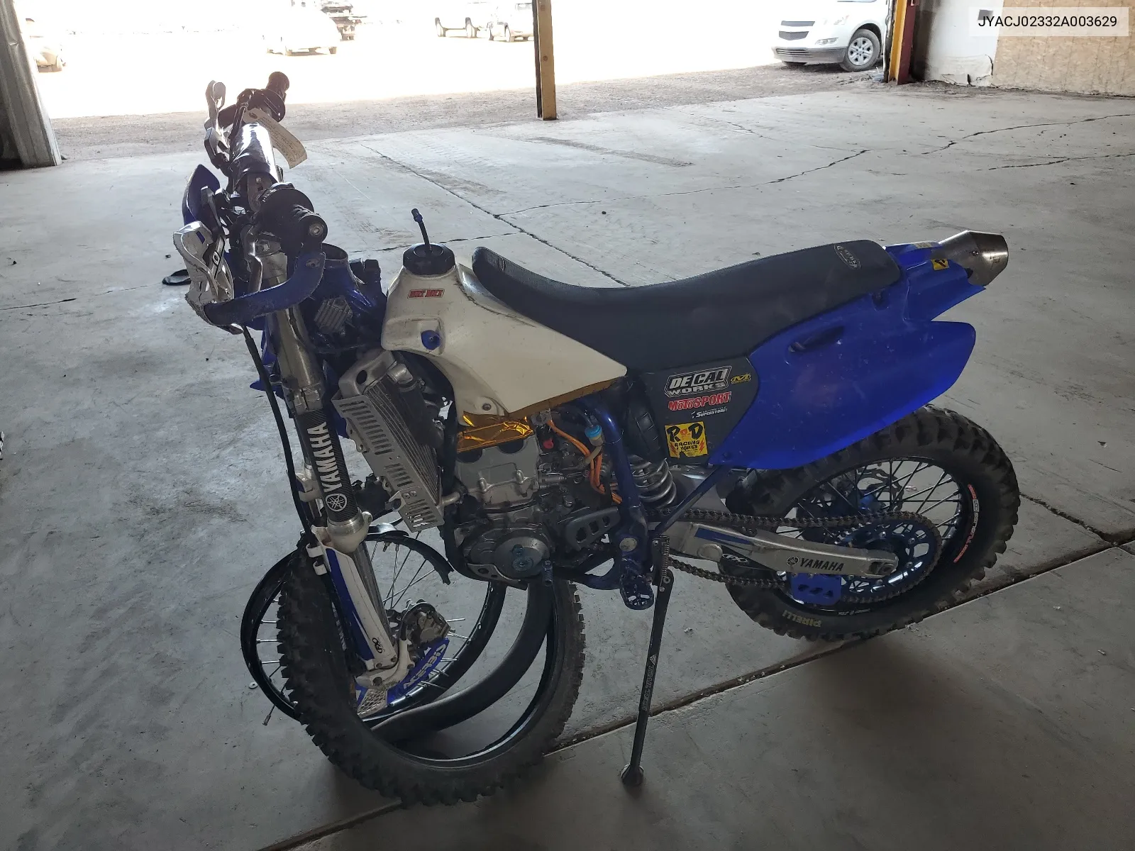 2002 Yamaha Wr426 F VIN: JYACJ02332A003629 Lot: 56307694