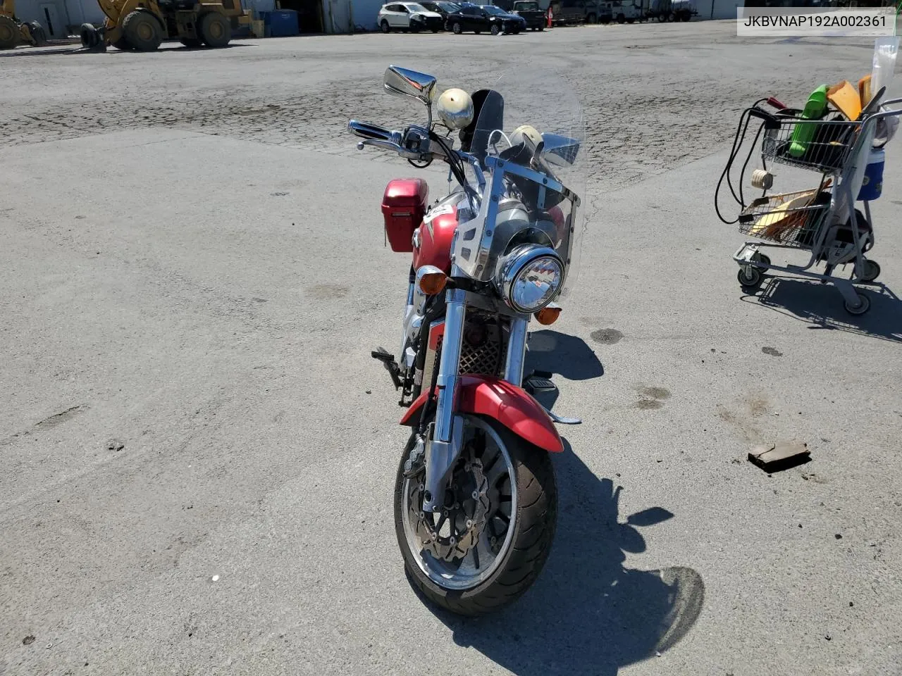 2002 Kawasaki Vn1500 P1 VIN: JKBVNAP192A002361 Lot: 61753254