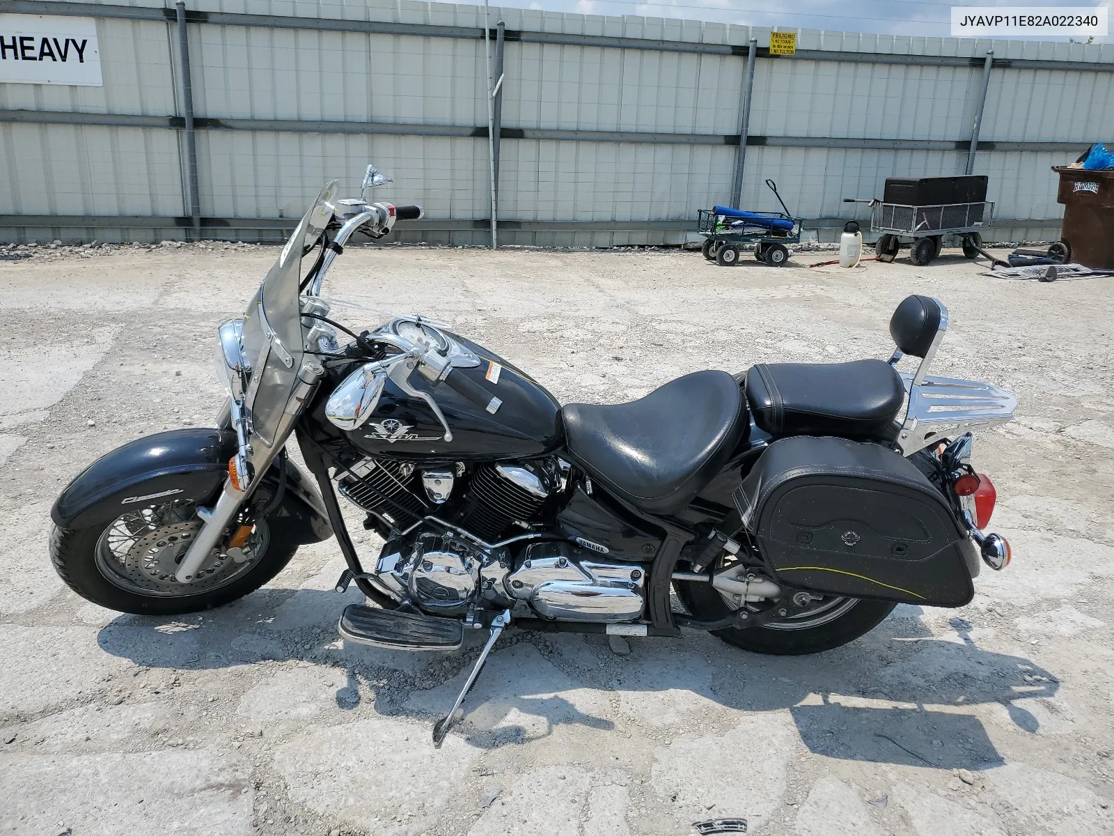 2002 Yamaha Xvs1100 A VIN: JYAVP11E82A022340 Lot: 63904634