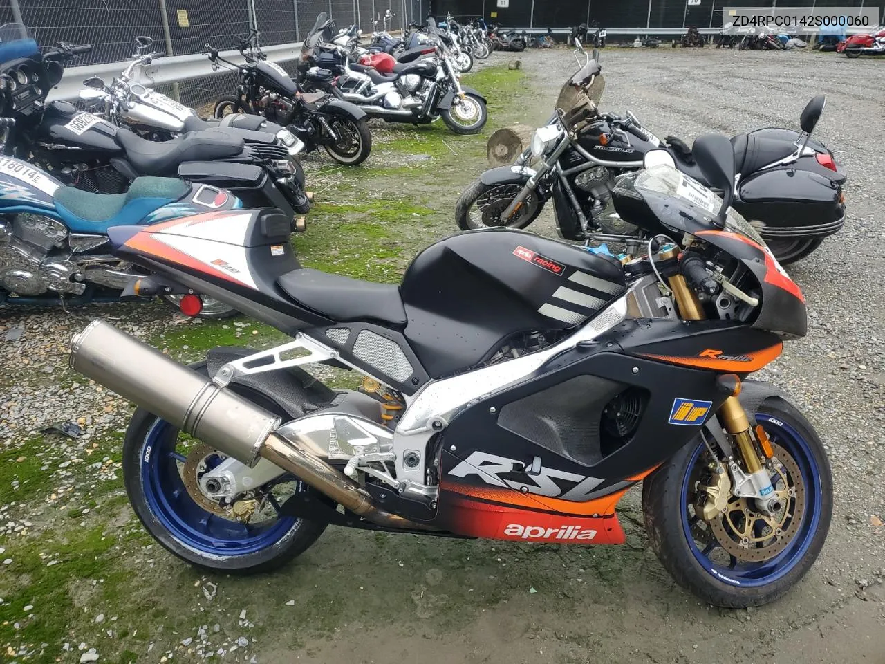 2002 Aprilia Rsv Mille R VIN: ZD4RPC0142S000060 Lot: 73214874