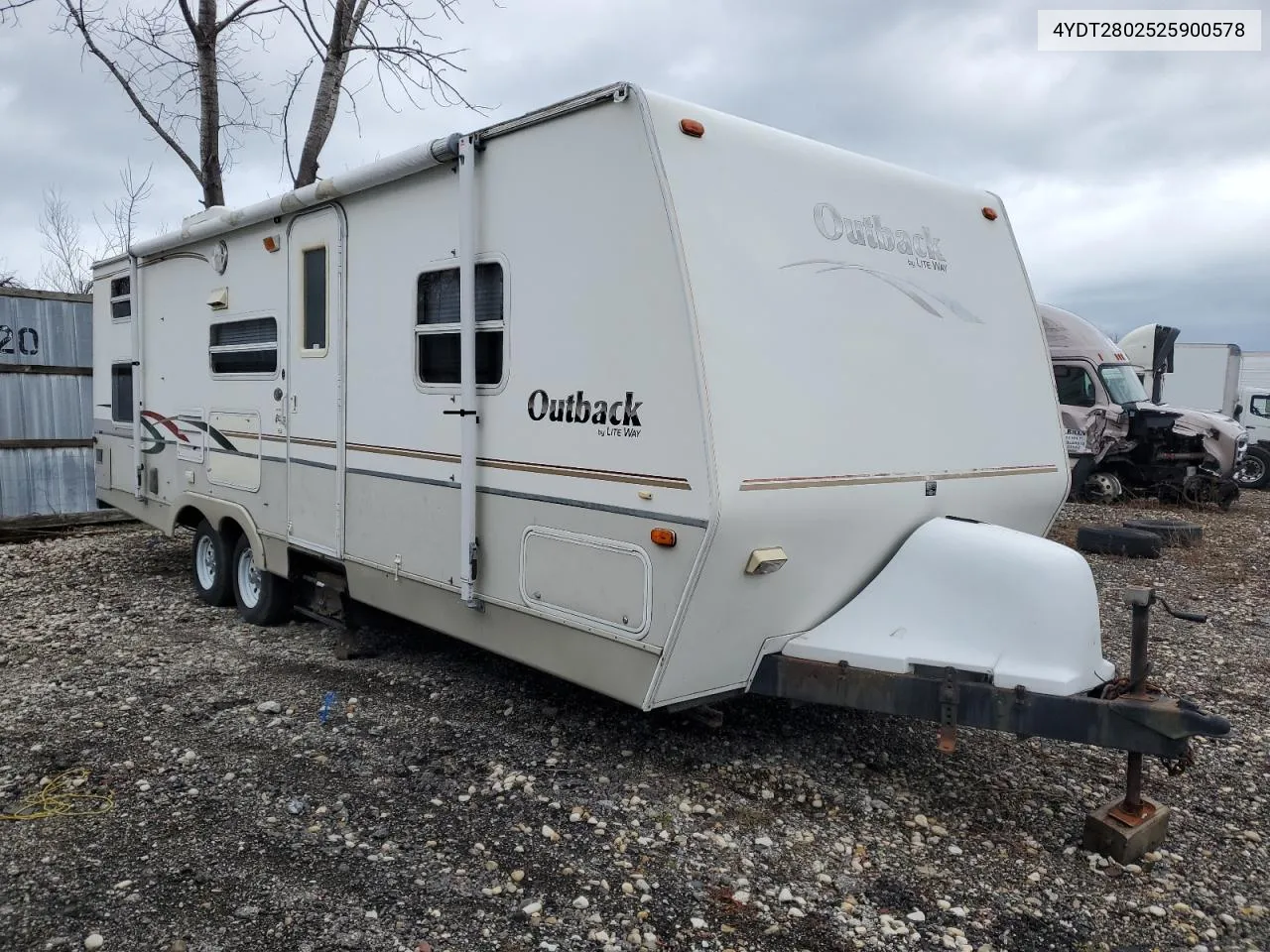 2002 Keystone Outback VIN: 4YDT2802525900578 Lot: 79045574