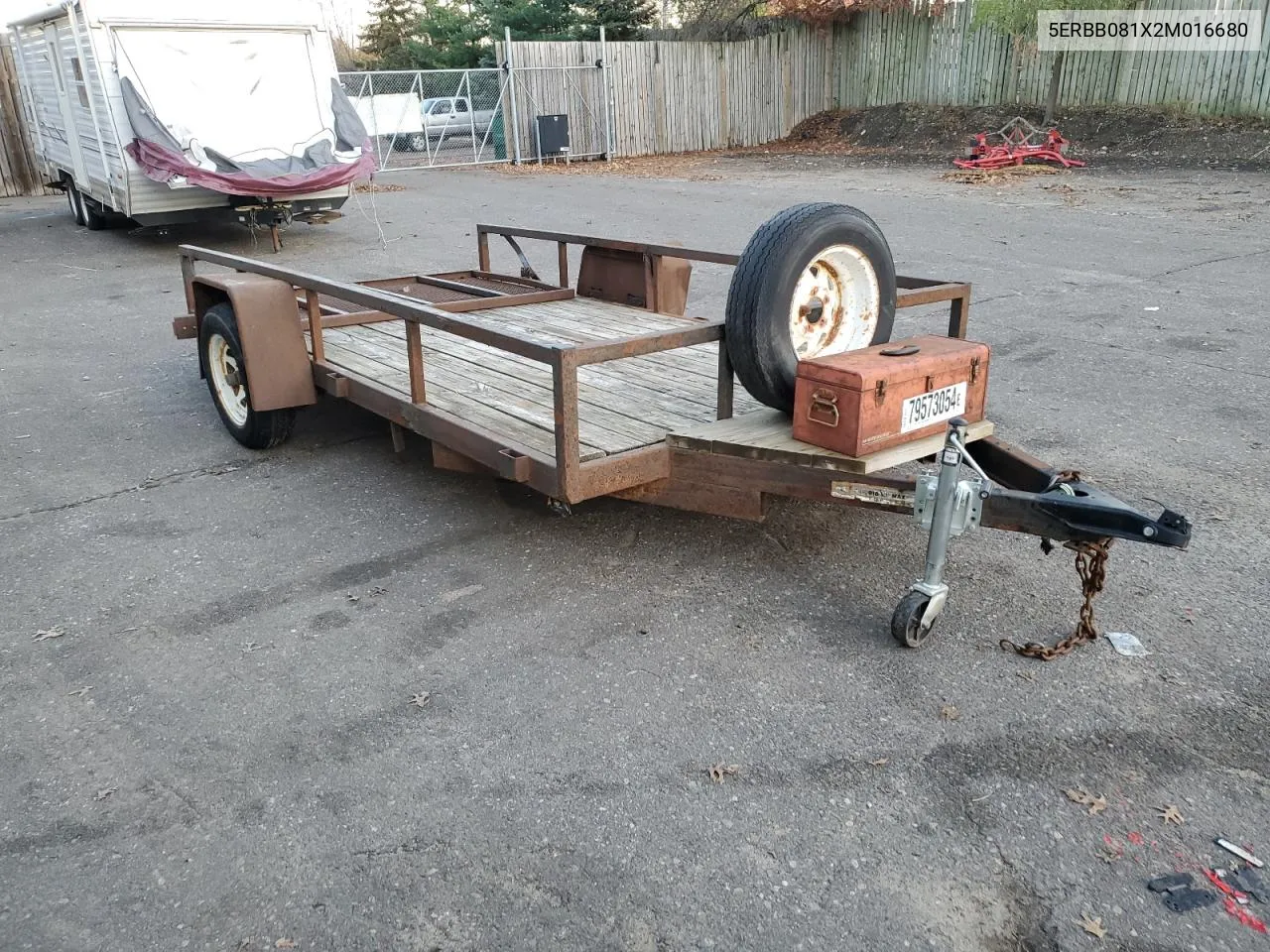 2002 Othi Trailer VIN: 5ERBB081X2M016680 Lot: 79573054