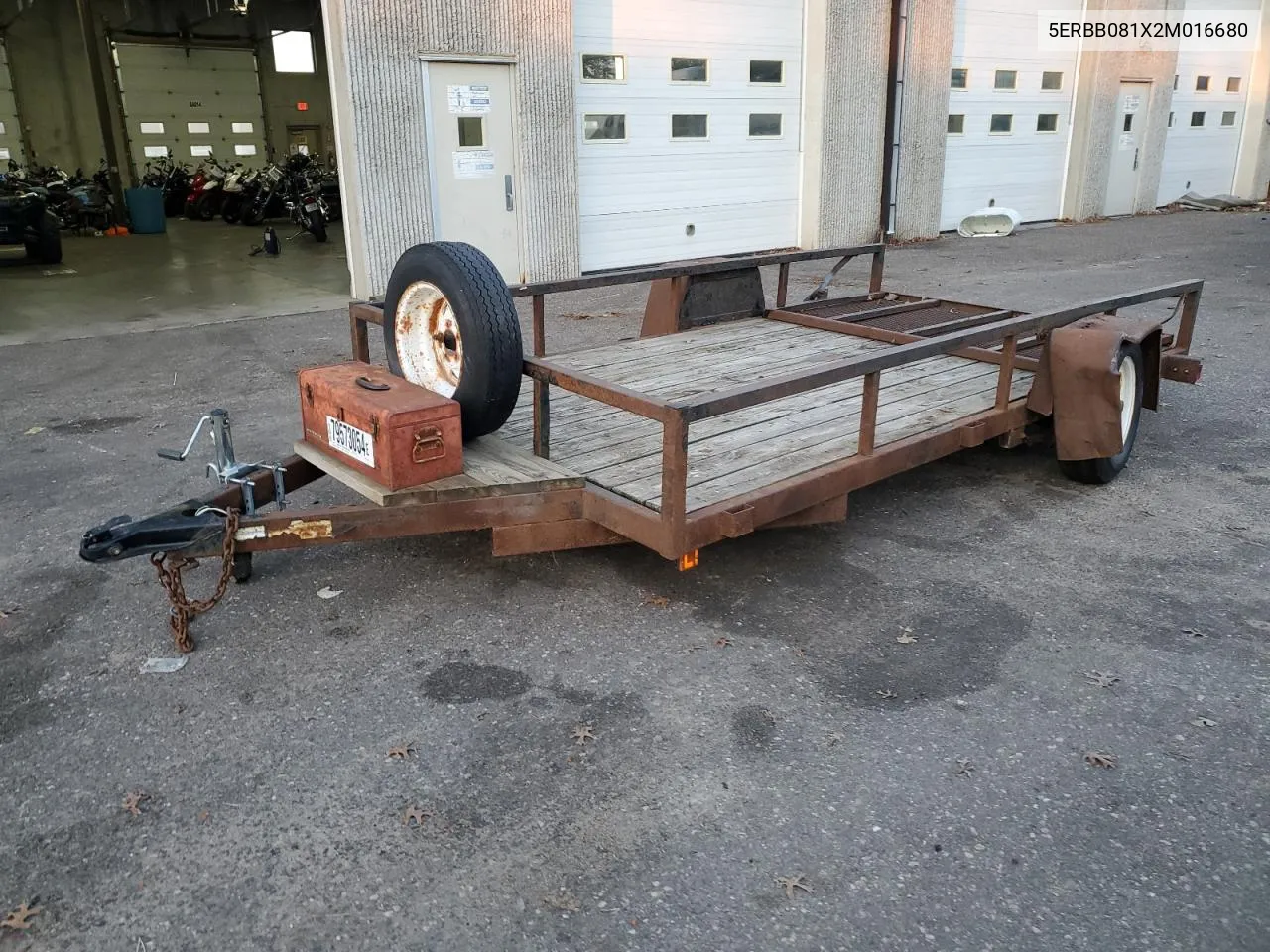 2002 Othi Trailer VIN: 5ERBB081X2M016680 Lot: 79573054