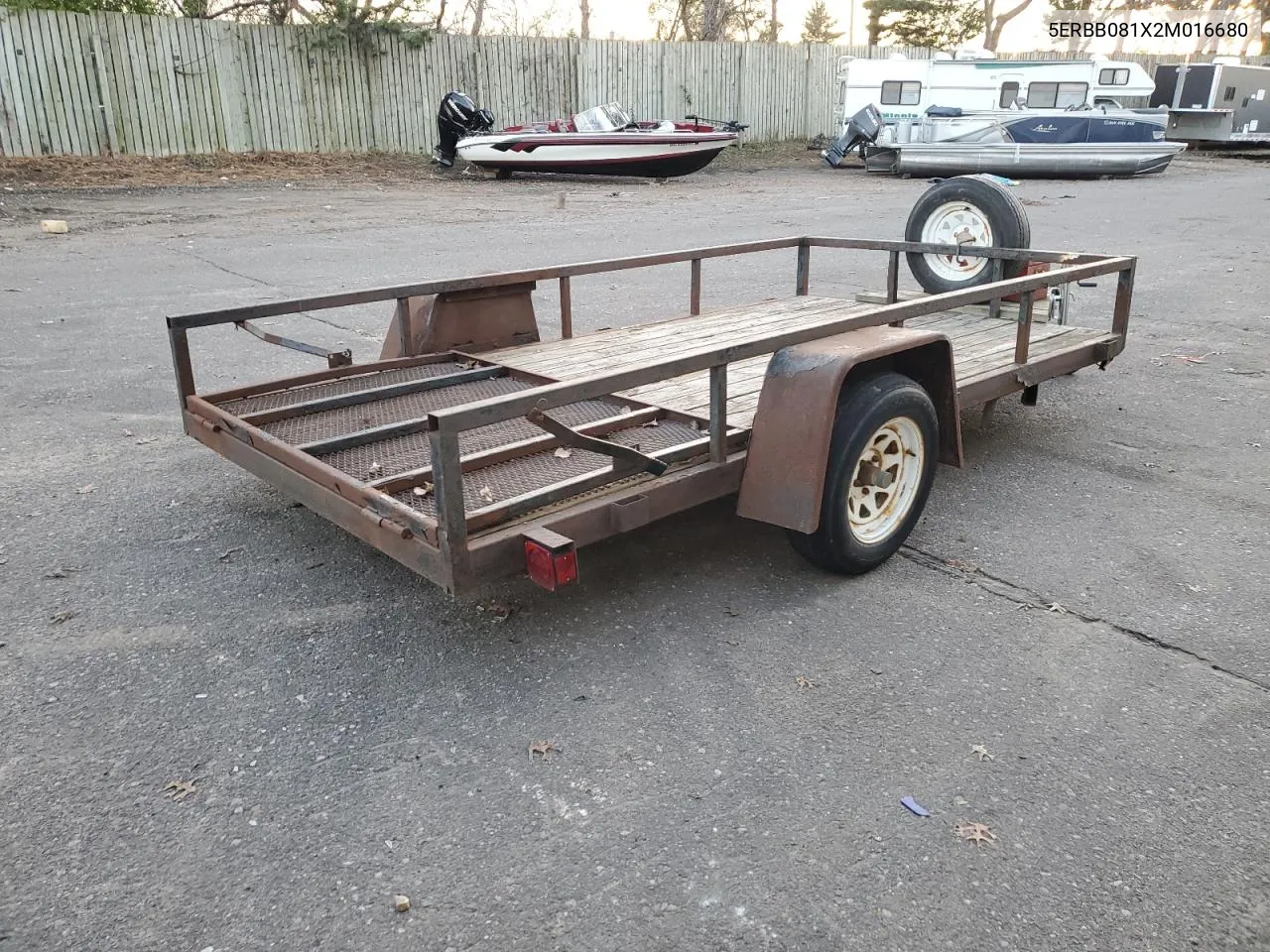 2002 Othi Trailer VIN: 5ERBB081X2M016680 Lot: 79573054