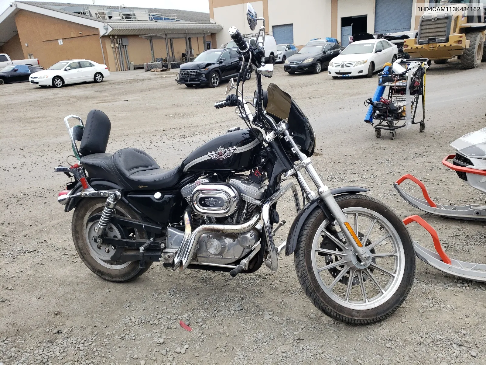 2003 Harley-Davidson Xl883 VIN: 1HD4CAM113K434162 Lot: 65998834