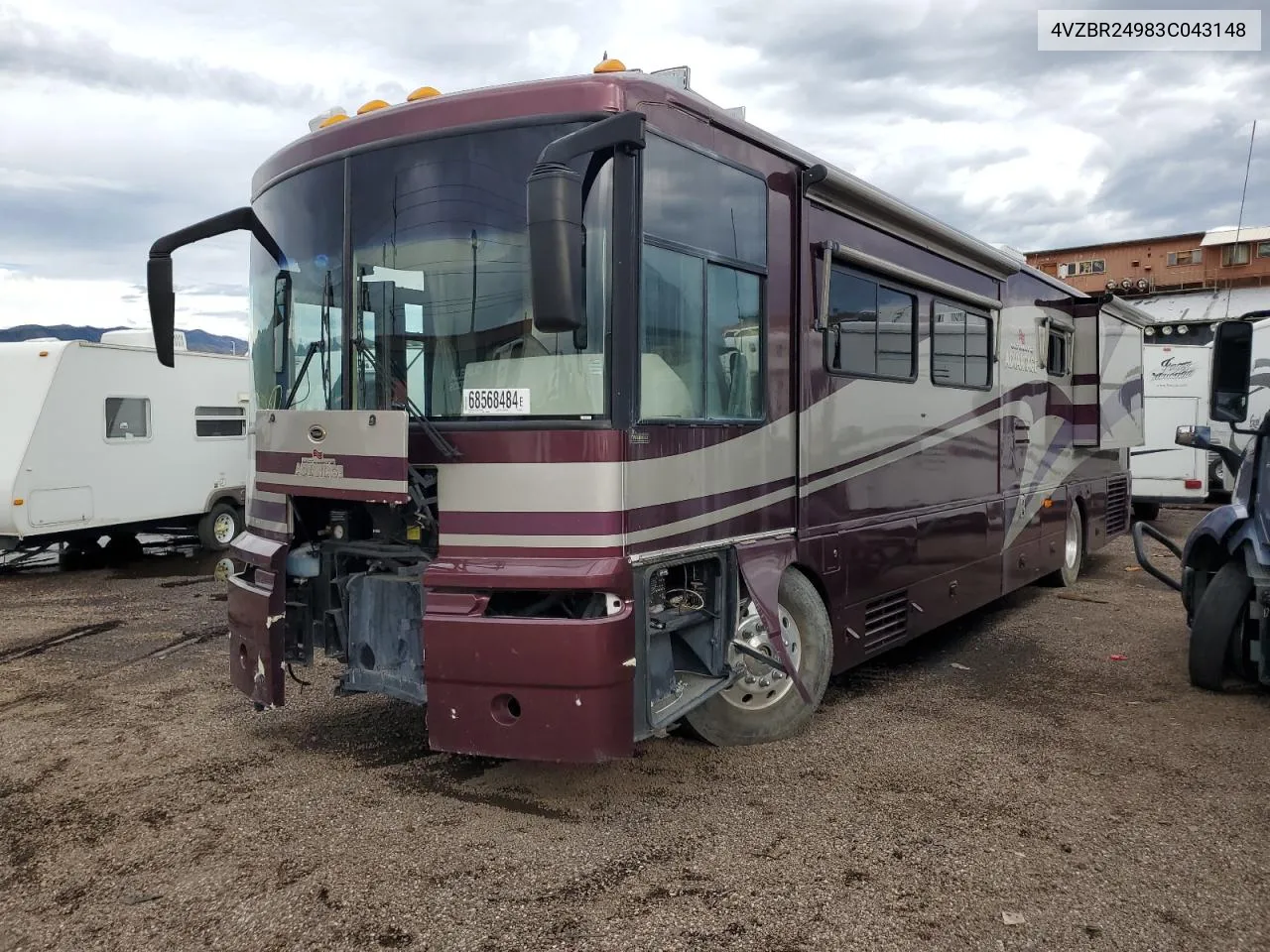 4VZBR24983C043148 2003 Spartan Motors Motorhome 4Vz