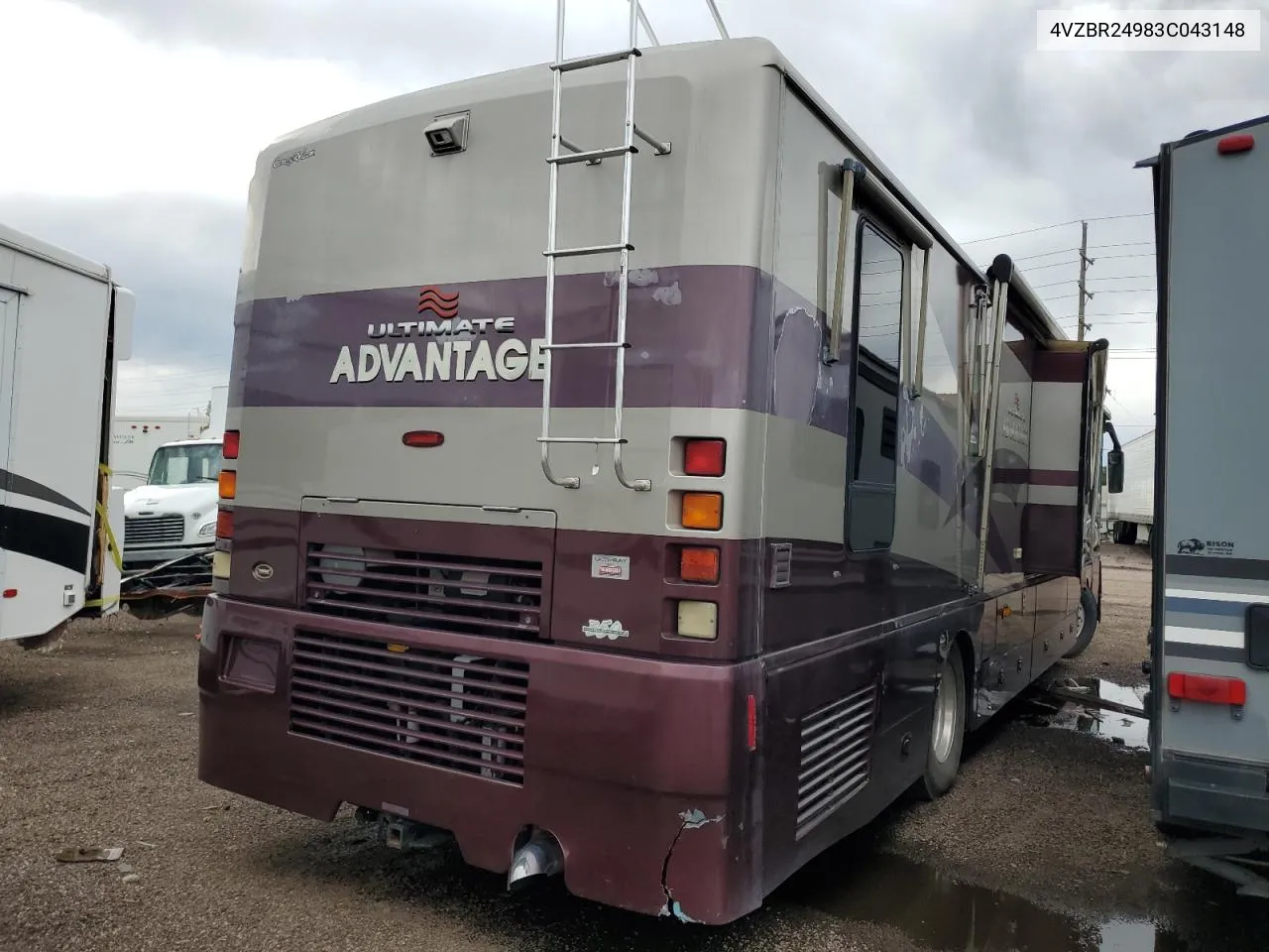 2003 Spartan Motors Motorhome 4Vz VIN: 4VZBR24983C043148 Lot: 68568484