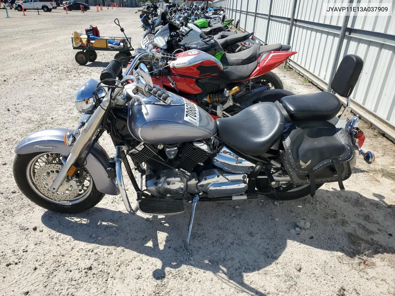 2003 Yamaha Xvs1100 A VIN: JYAVP11E13A037909 Lot: 70860804