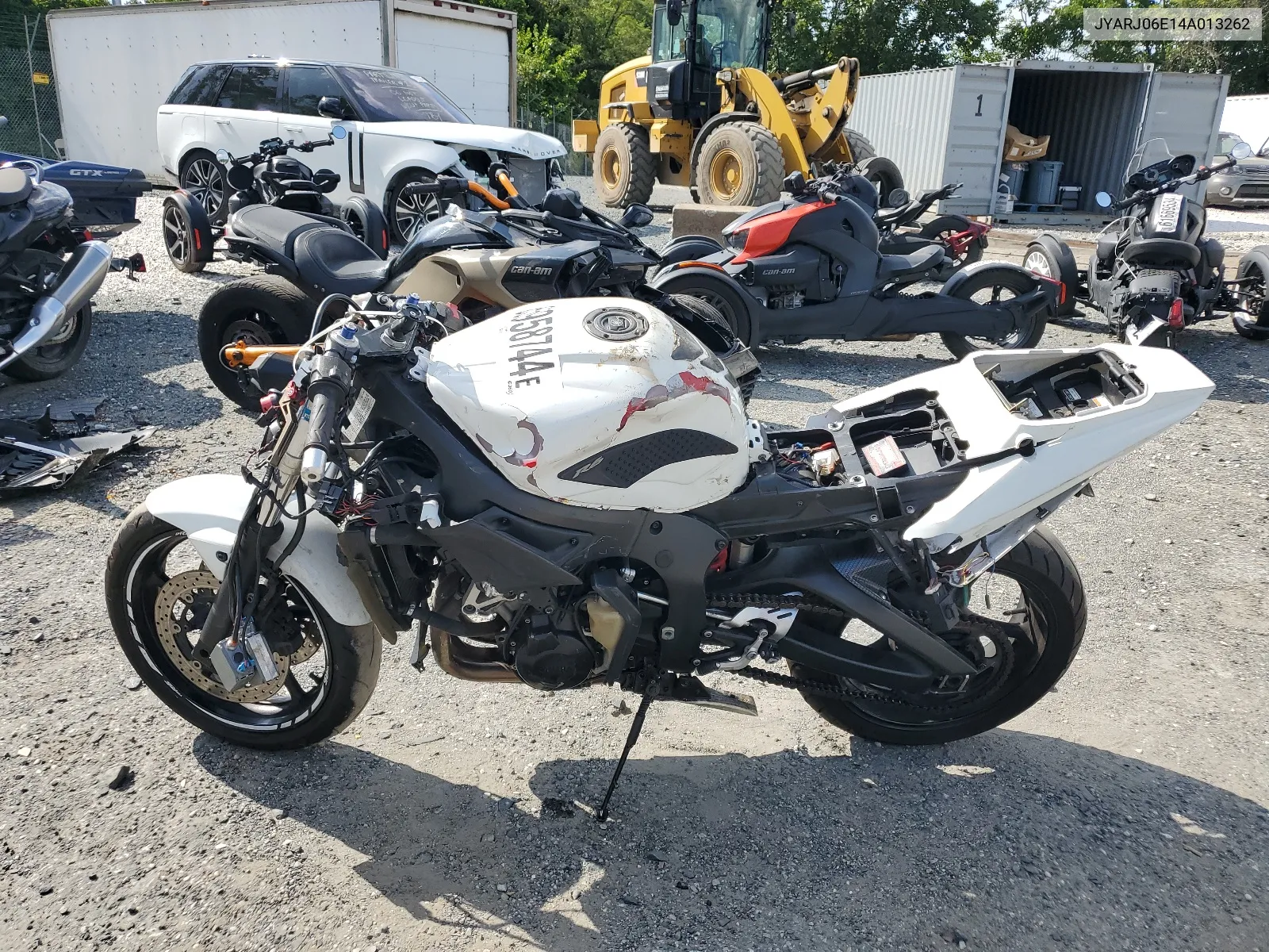 2004 Yamaha Yzfr6 L VIN: JYARJ06E14A013262 Lot: 65958744