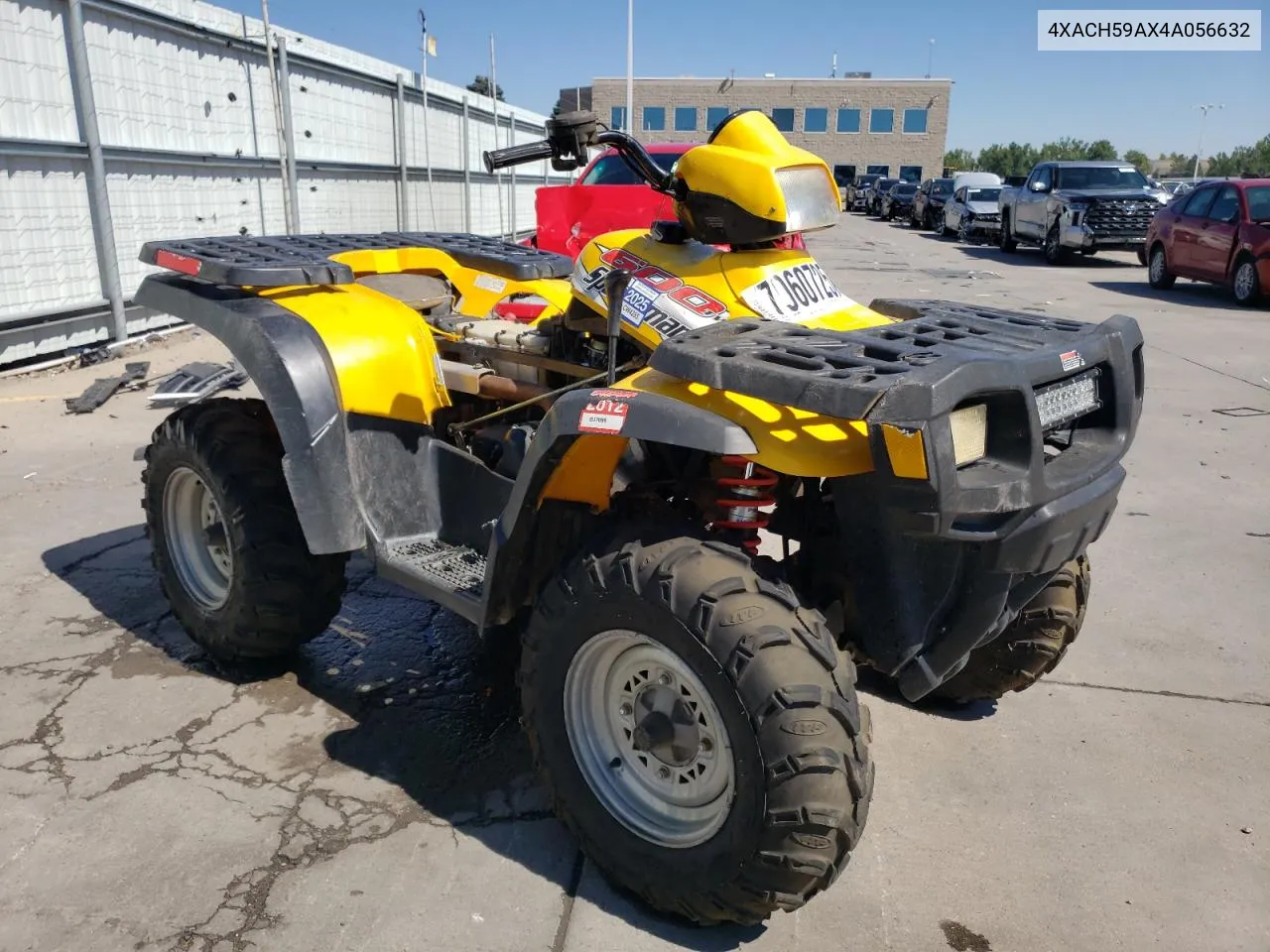 2004 Polaris Sportsman 600 VIN: 4XACH59AX4A056632 Lot: 70607254