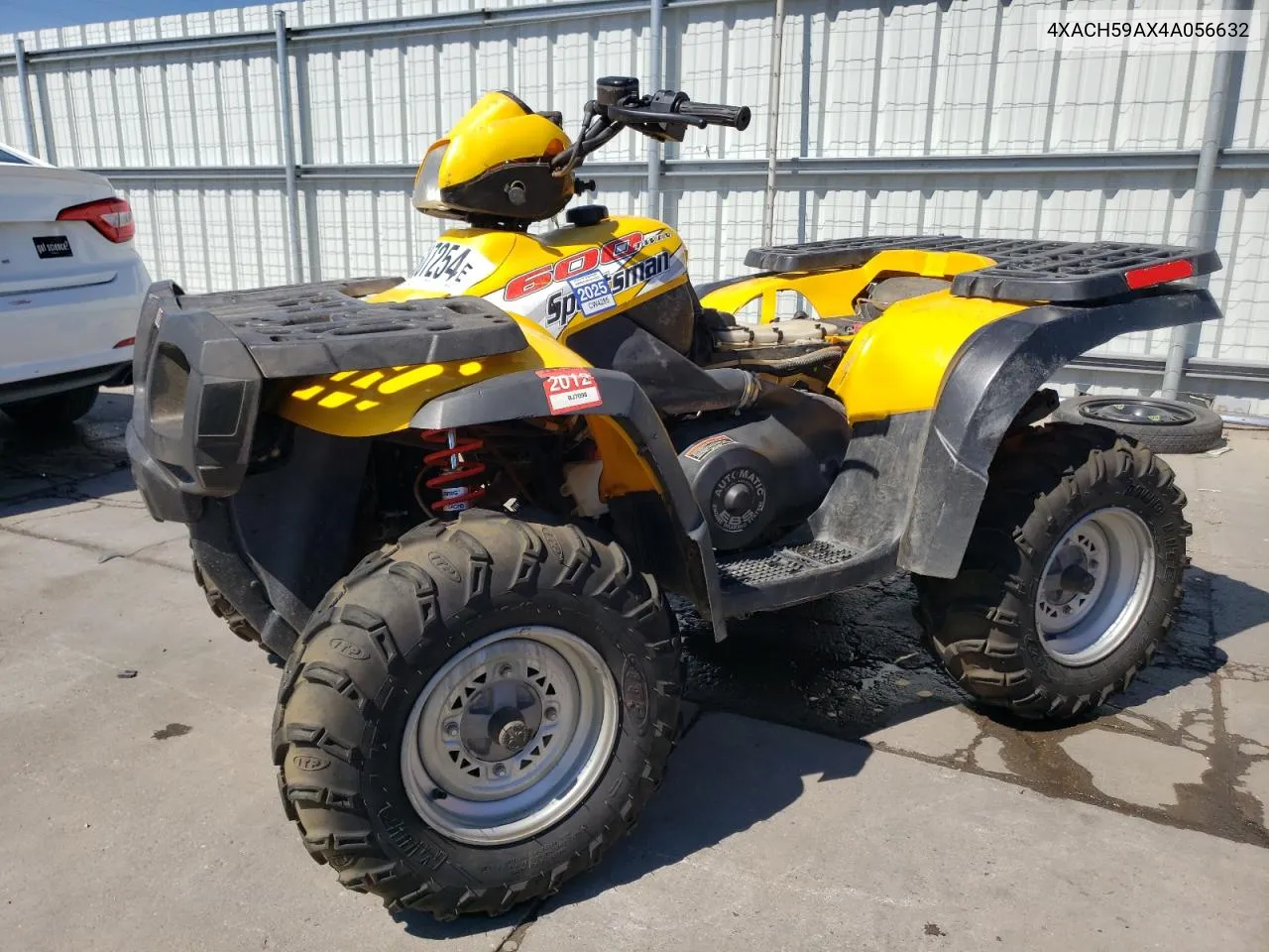 2004 Polaris Sportsman 600 VIN: 4XACH59AX4A056632 Lot: 70607254