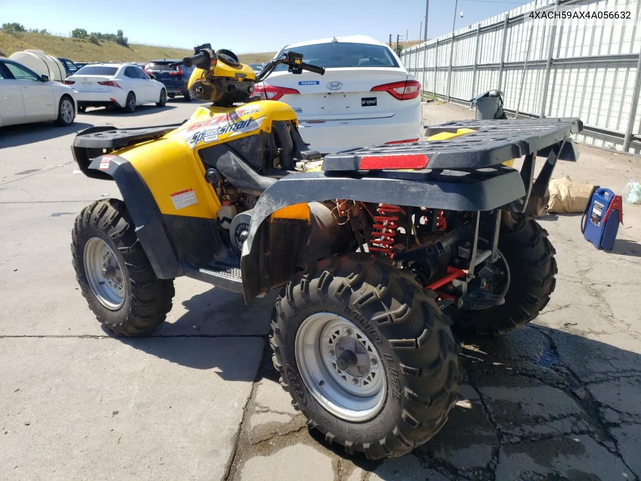 2004 Polaris Sportsman 600 VIN: 4XACH59AX4A056632 Lot: 70607254