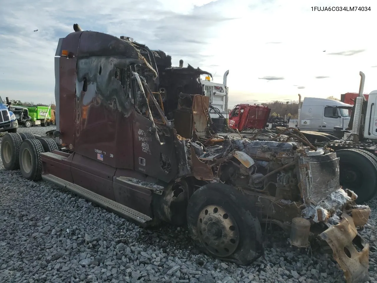 2004 Freightliner Conventional Columbia VIN: 1FUJA6CG34LM74034 Lot: 71174304