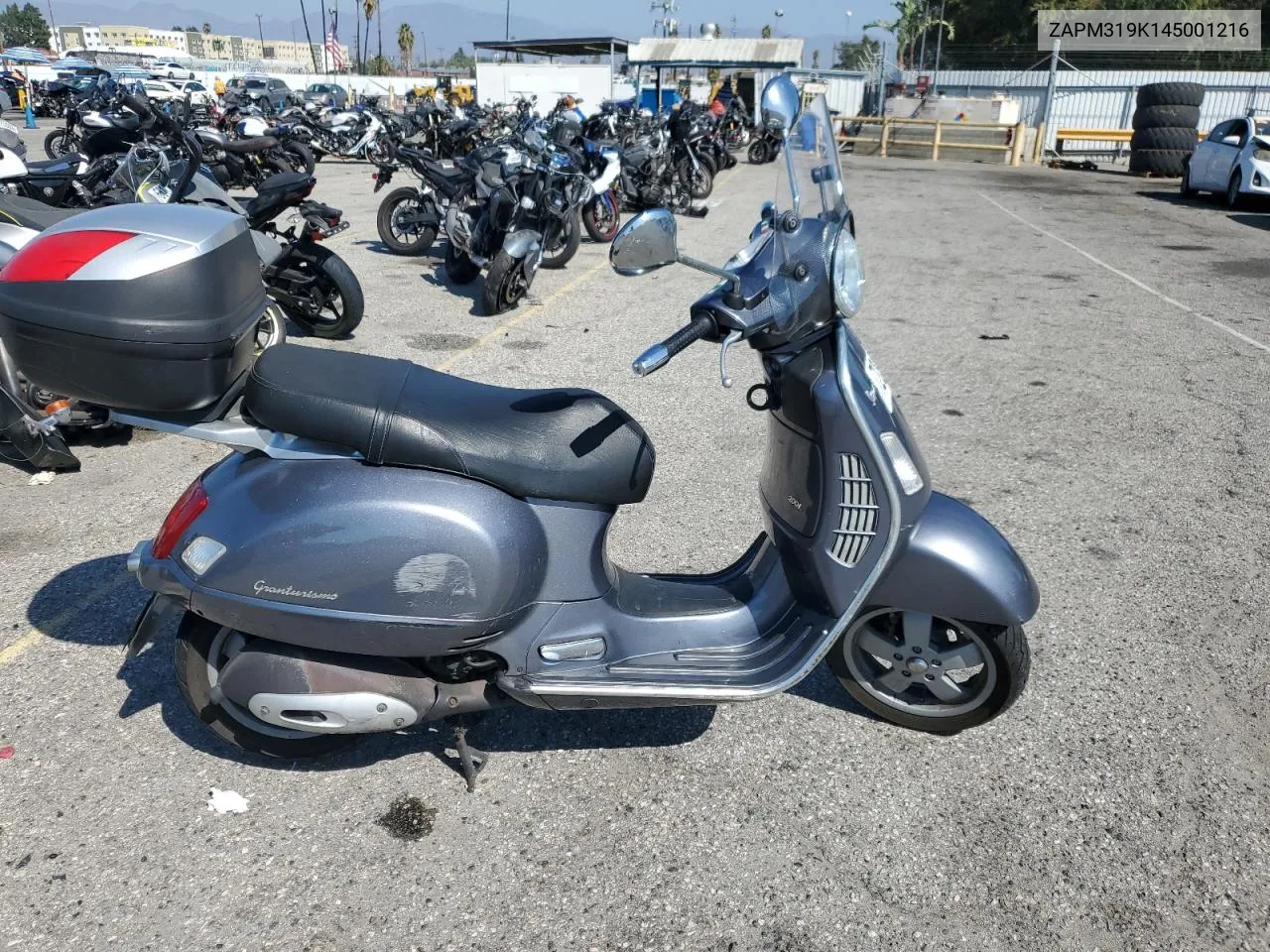 2004 Vespa Granturismo 200 VIN: ZAPM319K145001216 Lot: 72848484