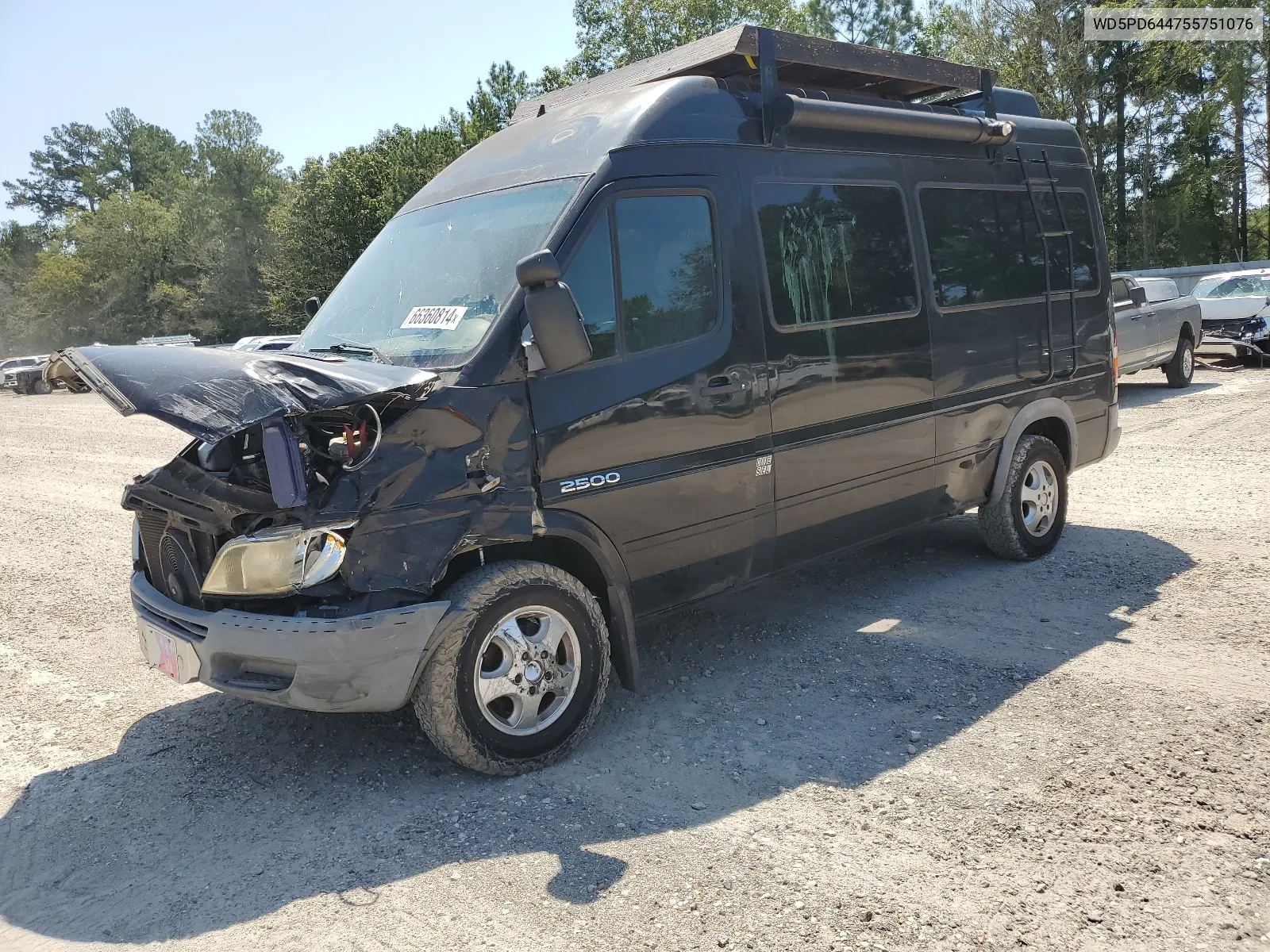 2005 Sprinter 2500 Sprinter VIN: WD5PD644755751076 Lot: 66360814