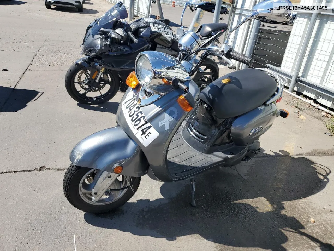 2005 Yamaha Xc125 V VIN: LPRSE13Y45A301495 Lot: 70435674